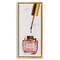 Stupell Industries Makeup Nail Polish Brush Gold & Pink Framed Floater Canvas Wall Art